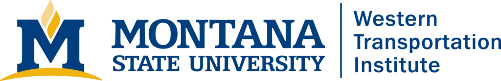 Graphic: Montana State University with Western Transportation Institute unit identifier